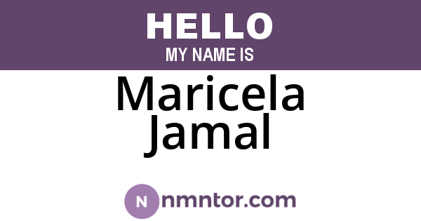 Maricela Jamal