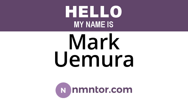 Mark Uemura