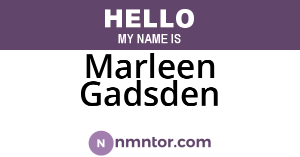 Marleen Gadsden
