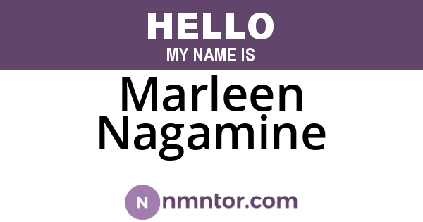 Marleen Nagamine