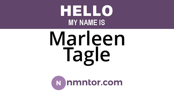 Marleen Tagle