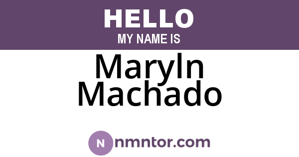 Maryln Machado