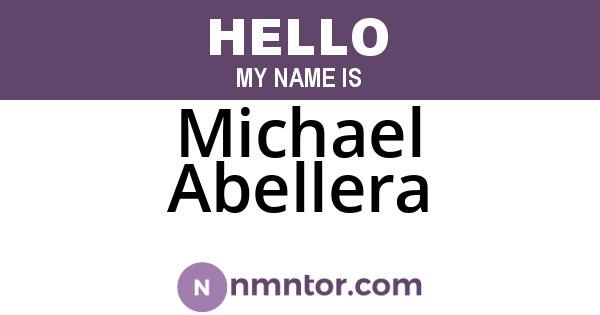 Michael Abellera