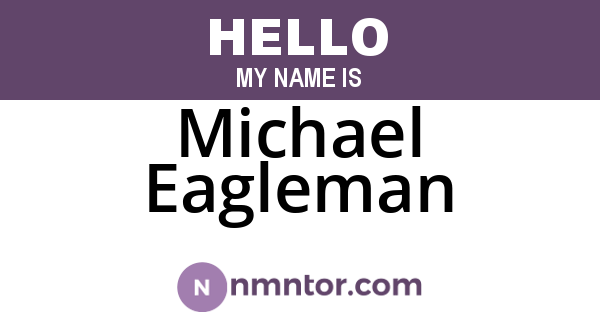 Michael Eagleman