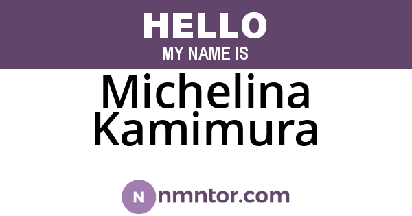 Michelina Kamimura