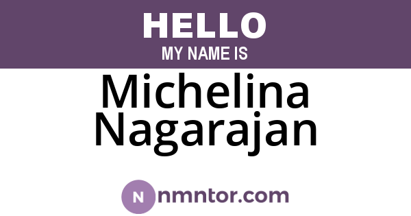 Michelina Nagarajan