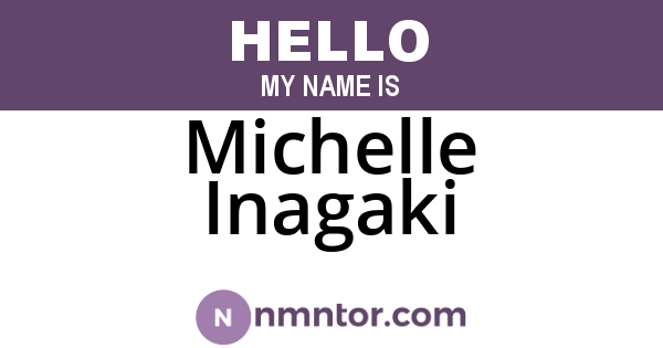 Michelle Inagaki