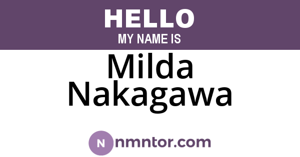 Milda Nakagawa