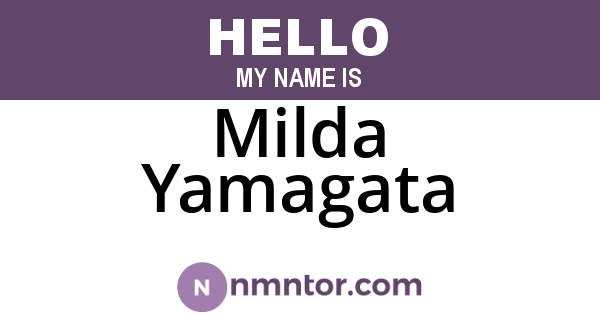 Milda Yamagata