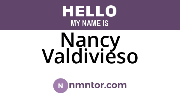 Nancy Valdivieso