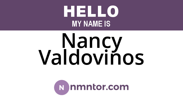 Nancy Valdovinos