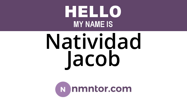 Natividad Jacob
