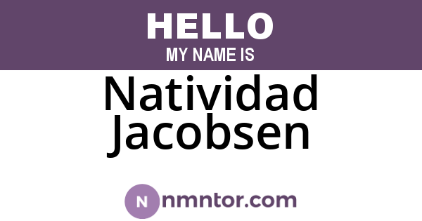 Natividad Jacobsen