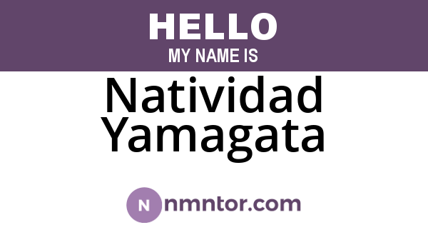 Natividad Yamagata