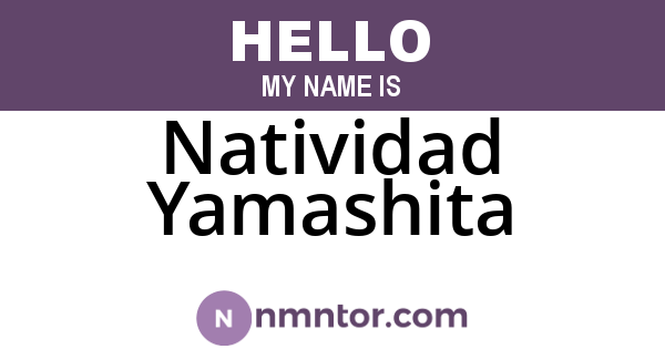 Natividad Yamashita