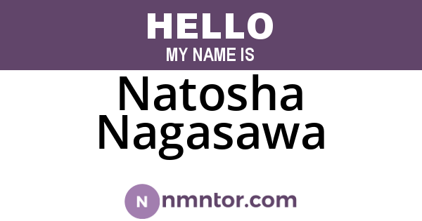 Natosha Nagasawa