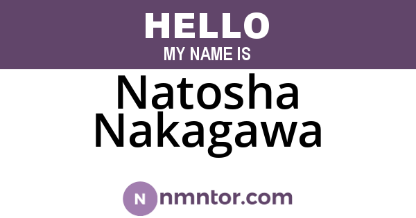 Natosha Nakagawa