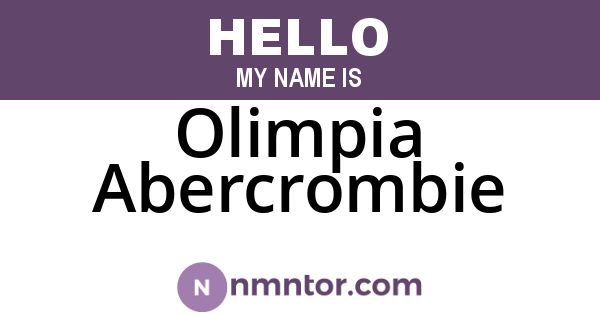 Olimpia Abercrombie