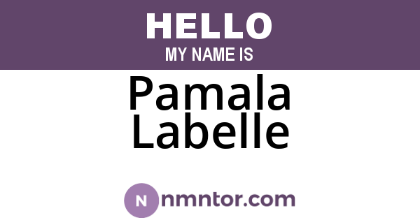 Pamala Labelle
