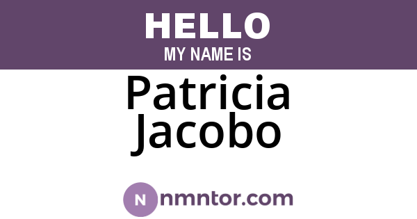 Patricia Jacobo