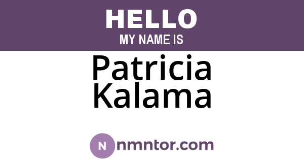 Patricia Kalama