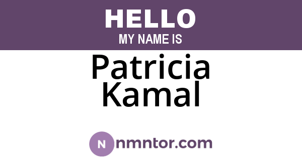 Patricia Kamal