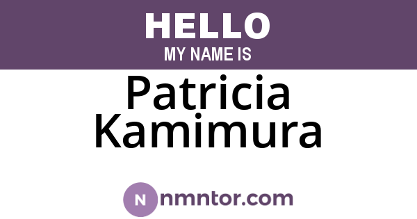Patricia Kamimura