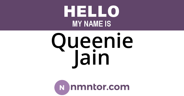 Queenie Jain