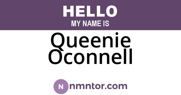 Queenie Oconnell
