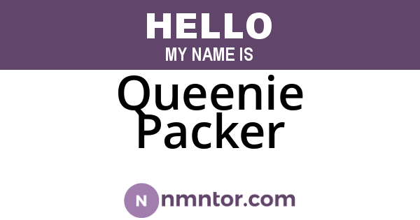 Queenie Packer