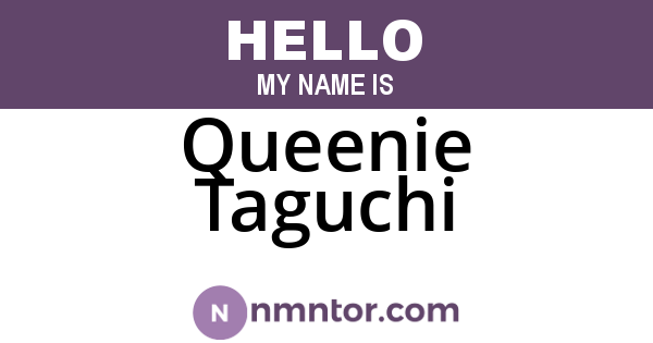 Queenie Taguchi