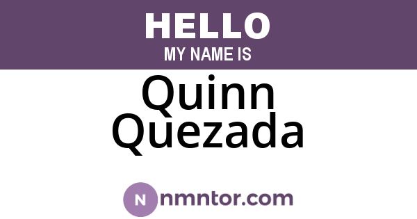 Quinn Quezada