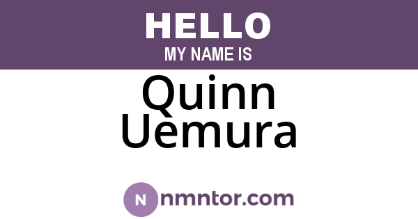 Quinn Uemura
