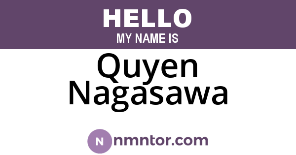 Quyen Nagasawa