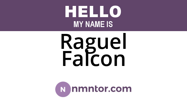 Raguel Falcon