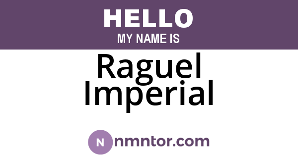 Raguel Imperial