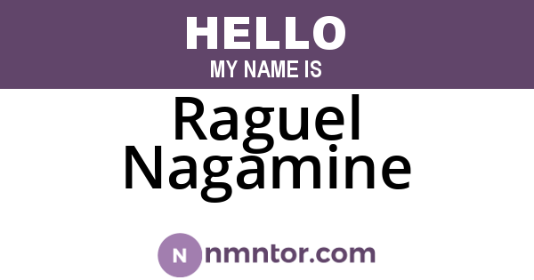 Raguel Nagamine