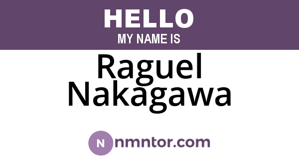 Raguel Nakagawa