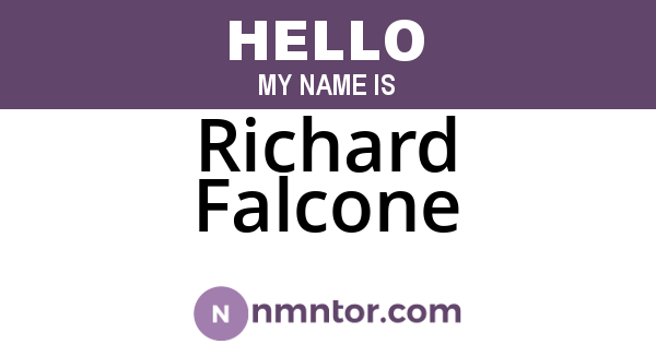 Richard Falcone