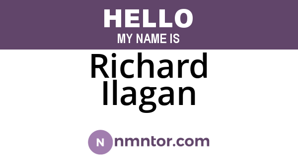 Richard Ilagan