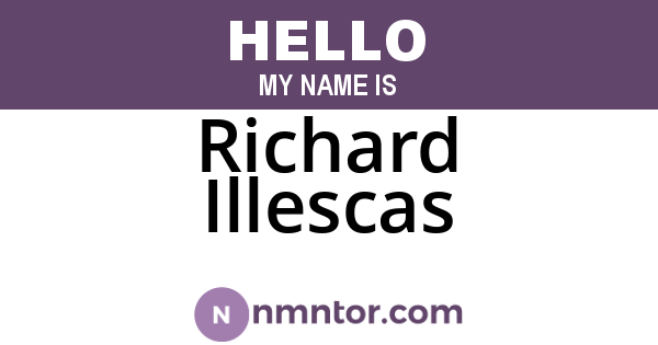 Richard Illescas