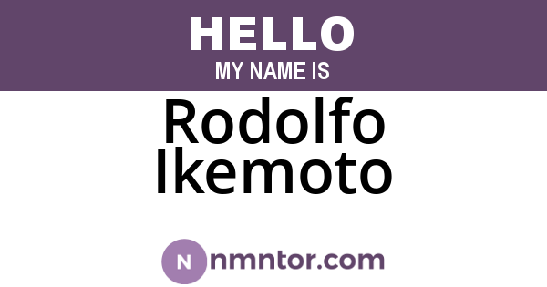 Rodolfo Ikemoto