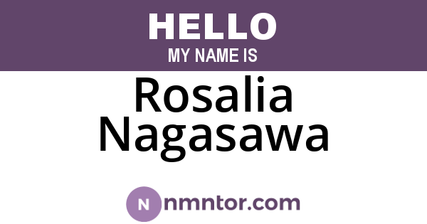 Rosalia Nagasawa