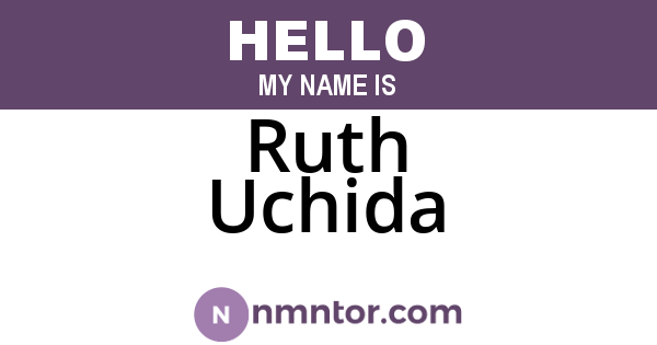 Ruth Uchida
