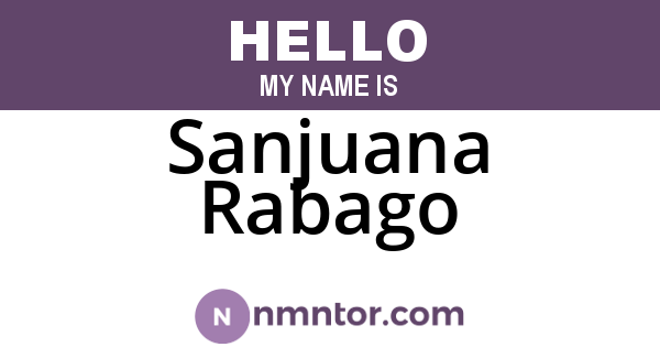 Sanjuana Rabago