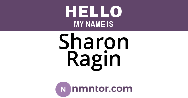 Sharon Ragin