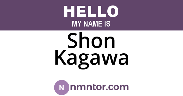 Shon Kagawa