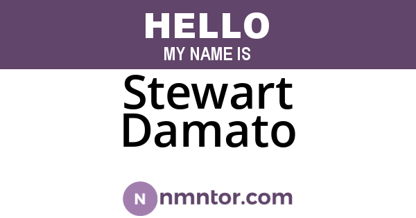 Stewart Damato
