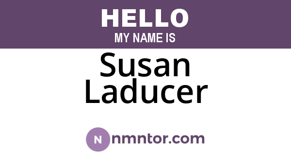 Susan Laducer