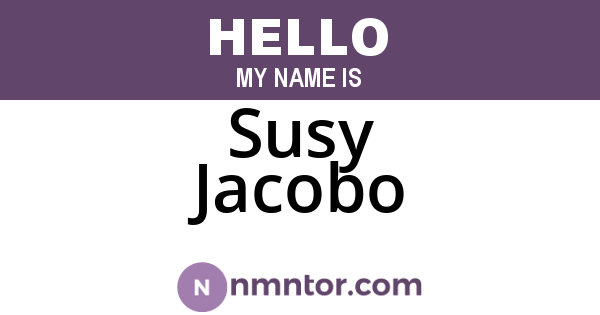 Susy Jacobo